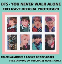 Cartão fotográfico oficial exclusivo BTS - YNWA YOU NEVER WALK ALONE comprar usado  Enviando para Brazil