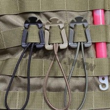 Usado, 2 peças/lote mochila mosquetão ferramenta corda elástica fivela de correia comprar usado  Enviando para Brazil
