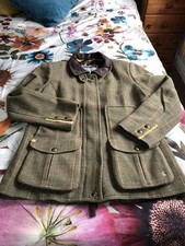 joules tweed field coat for sale  LLANYMYNECH
