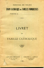 Catholic family booklet d'occasion  Expédié en Belgium