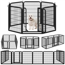 8pcs dog playpen for sale  IPSWICH