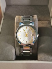 Relógio masculino Burberry BU9000 xadrez pulseira de aço inoxidável com caixa, usado comprar usado  Enviando para Brazil