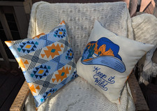 Outdoor throw pillow for sale  Lakeside