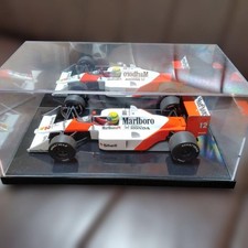 Usado, Carro modelo 1/18 McLaren Honda MP4/4 Ayrton Senna Marlboro MINICHAMPS com estojo comprar usado  Enviando para Brazil
