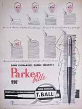 1959 advertisement parker d'occasion  Expédié en Belgium