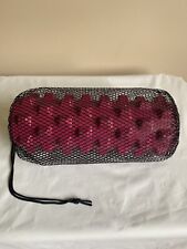 Rolo de massagem Powertrain EVA grade espuma ioga 30x15cm rosa escuro com bolsa de transporte, usado comprar usado  Enviando para Brazil