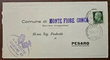 Storia postale comune usato  Italia