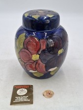 Moorcroft pottery anemone for sale  RADSTOCK