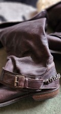 Biker style boots for sale  GRAVESEND