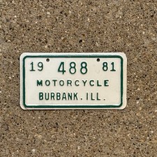 1981 illinois motorcycle for sale  USA