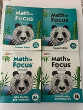 Student Edition Volume A and B Grade 5 (Math in Focus) with workbooks, usado comprar usado  Enviando para Brazil