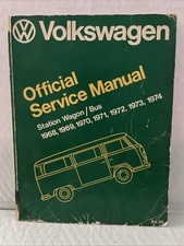 VW Station Wagon Bus Official Volkswagen Service Manual 1968 - 1978  Paper Back comprar usado  Enviando para Brazil
