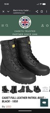 Cadet full leather for sale  MARKET HARBOROUGH