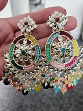 Vibrant jhumka statement for sale  WALSALL