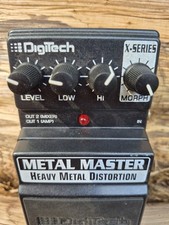 Digitech, X-Series, Metal Master, distorção, guitarra, pedal de efeitos, usado comprar usado  Enviando para Brazil