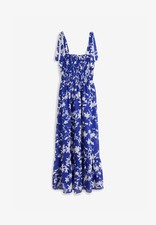 Maxikleid blau weiß gebraucht kaufen  Deutschland