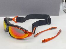 Óculos de sol masculino preto vermelho espelhado óculos de ciclismo ação profissional + pulseira comprar usado  Enviando para Brazil
