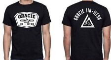 Brazilian Jiu-jitsu Gracie Lutador Camiseta Ufc Mma Pride Fighting luta 2 lados comprar usado  Enviando para Brazil