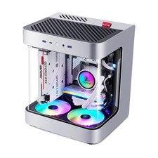Segotep Slath Mini ITX estojo de computador duplo curvo para jogos GPU verticalmente comprar usado  Enviando para Brazil