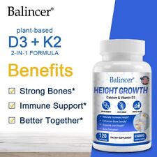 Croissance en hauteur – Calcium et vitamine D3 - Augmenter la hauteur na sprzedaż  Wysyłka do Poland