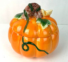 Ceramic pumpkin jar for sale  Mundelein