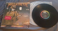 Megadeth So Far So Good So What 1988 Capitol Records Explicit  LP Vinyl C148148 comprar usado  Enviando para Brazil