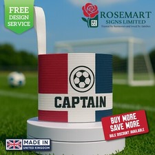Custom captain armband for sale  THORNTON-CLEVELEYS