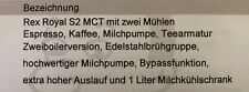 Gastro kaffeemaschine rex gebraucht kaufen  Limeshain