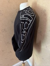 Adidas sweatshirt black for sale  ST. NEOTS