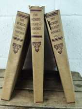 Greatest paintings volumes for sale  WIGSTON