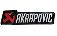 Adesivo akrapovic alluminio usato  Roma