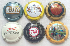 Capsules champagne lot d'occasion  Marigny-le-Châtel