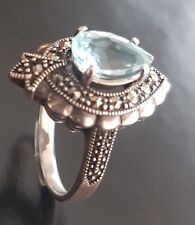 Bague argent marcassite d'occasion  Lys-lez-Lannoy