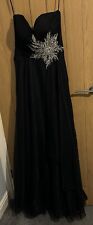 Beautiful black strapless for sale  BRISTOL