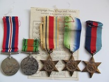 Collection five ww2 for sale  GLOUCESTER