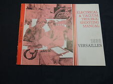 Ford Versailles 1980 Wiring diagram Electrical manual Schaltpläne Handbuch comprar usado  Enviando para Brazil