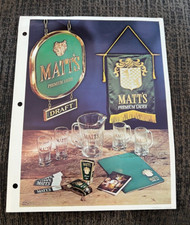 Vintage original matt for sale  Slatington