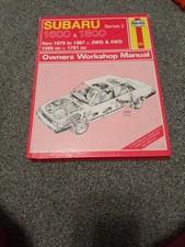Haynes subaru series for sale  HUDDERSFIELD