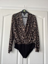 Bodysuit leopard print for sale  WIGAN