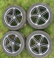 Audi inch alloy for sale  ROMFORD