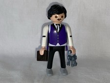 Playmobil magasinier banquier d'occasion  Gelles
