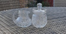 Cut glass milk for sale  LEICESTER
