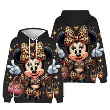 Moletom com capuz Disney Minnie e Mickey Mouse unissex inverno comprar usado  Enviando para Brazil