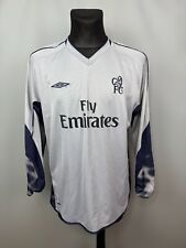 Usado, CHELSEA 2003 2005 CAMISA DE GOLEIRO FUTEBOL CAMISA UMBRO MASCULINA TAMANHO XL comprar usado  Enviando para Brazil