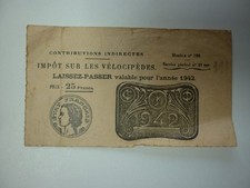 Laissez passer 1942 d'occasion  Bailleul