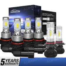 Farol de LED alto/baixo + lâmpadas de neblina 6x para KIA SPORTAGE 2017 2018 2019-2021 comprar usado  Enviando para Brazil