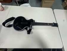 GUITAR HERO Wireless Les Paul Gibson PS3 Preto com Alça Sem Dongle NÃO TESTADO comprar usado  Enviando para Brazil