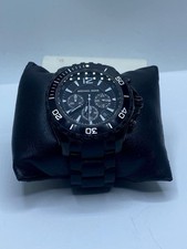Relógio masculino de aço inoxidável Michael Kors 47mm WR 100m cronógrafo mostrador preto comprar usado  Enviando para Brazil
