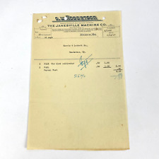 1917 receipt janesville for sale  Round Rock