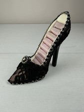 Black lace stiletto for sale  Watertown